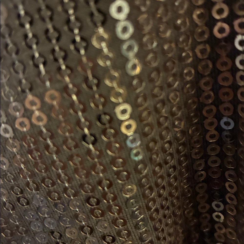 Carla Santana x Nine West Sequin Dress in Rose Taupe - Picture 3 of 4